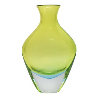 Large Sommerso Vase by Flavio Poli for Seguso Vetri D'arte, 1960s For Sale