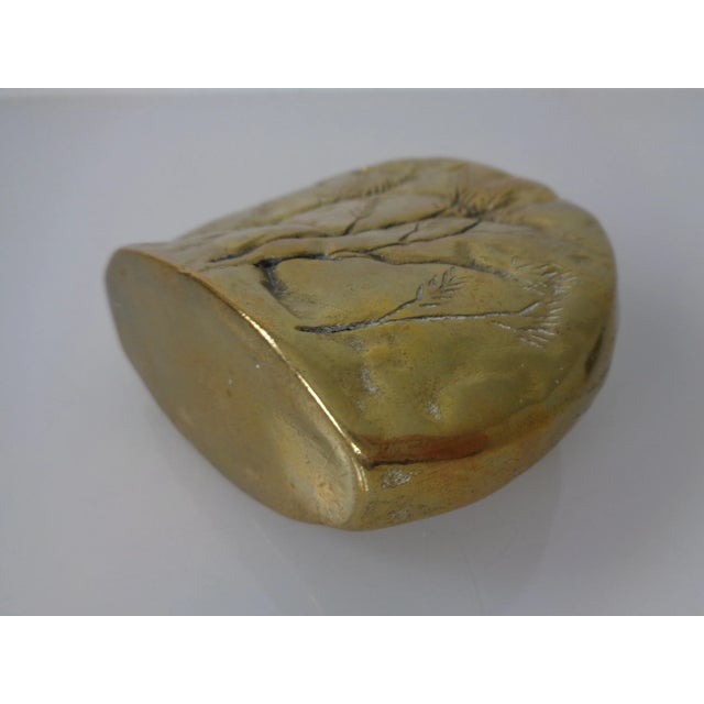 Brutalist Bronze Vase, 1960s For Sale - Image 12 of 18