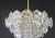 1970s Gilt Brass and Crystal Glass Chandelier from Kinkeldey, Germany, 1970s For Sale - Image 5 of 13