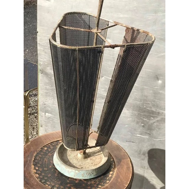 1960s Mid-Century Italian Metal Umbrella Stand For Sale - Image 5 of 9