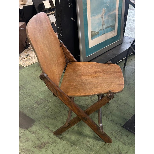 Vintage US Army Folding Chairs, 1960s, Set of 4 For Sale - Image 4 of 11