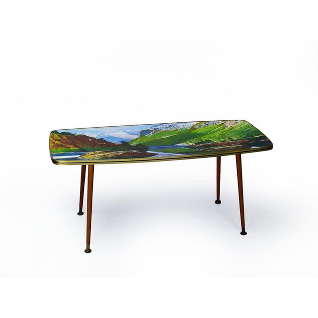 Mid-Century Coffee Table with Dansette Legs, 1950s For Sale - Image 9 of 15