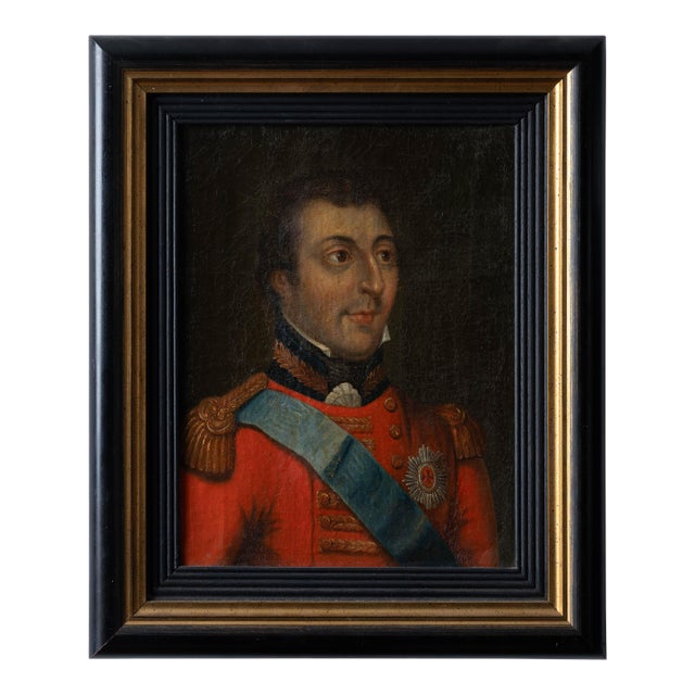 Arthur Wellesley, Duke of Wellington German School Portrait Painting For Sale