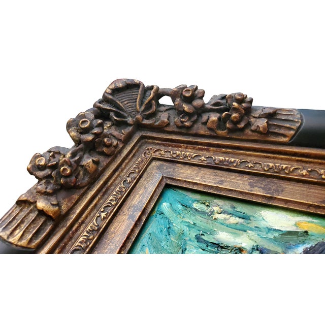 Oil Painting Parrot Impasto For Sale - Image 15 of 17