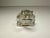 Art Nouveau Vintage Frog Figural Glass Perfume Bottle, c. 1930s For Sale - Image 3 of 8