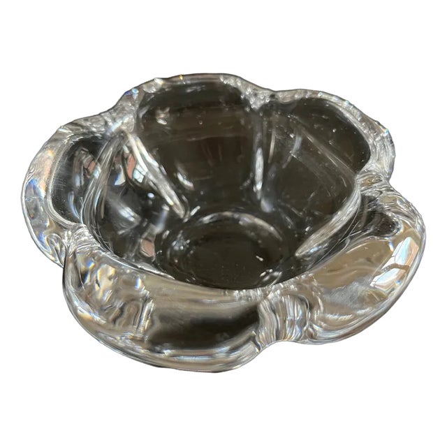 Glass Bowl Vide Poche from Daum For Sale