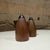 Dansk Designs 1950s Mid-Century Modern Set of Salt & Pepper Grinder From Japan Mid-Century Bull Nose For Sale - Image 4 of 10