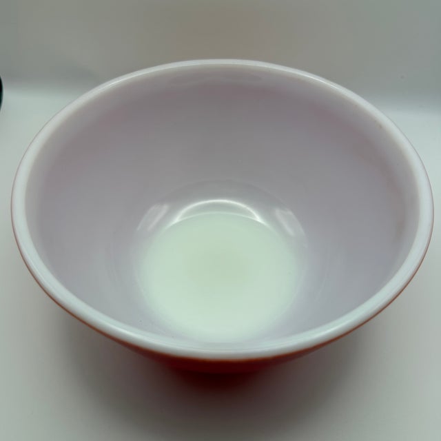 Vibrant 1940s Pyrex Primary Colors Mixing Bowl Complete Set For Sale - Image 13 of 17
