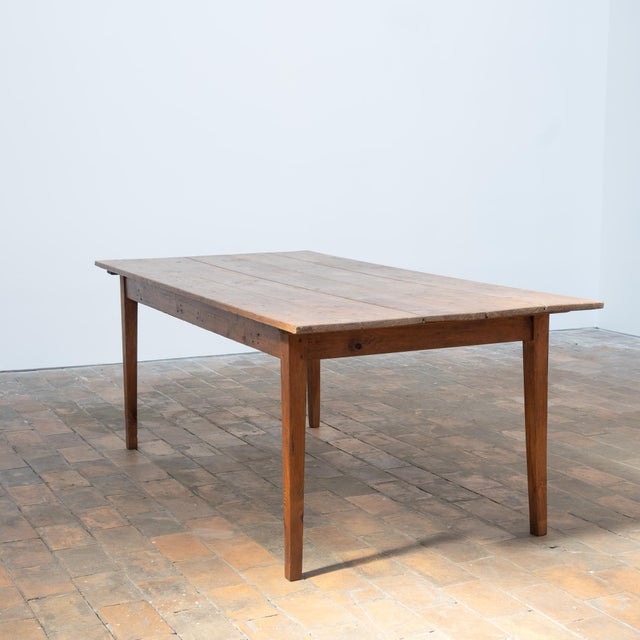 Antique Farmhouse Table, 1890 For Sale - Image 6 of 10