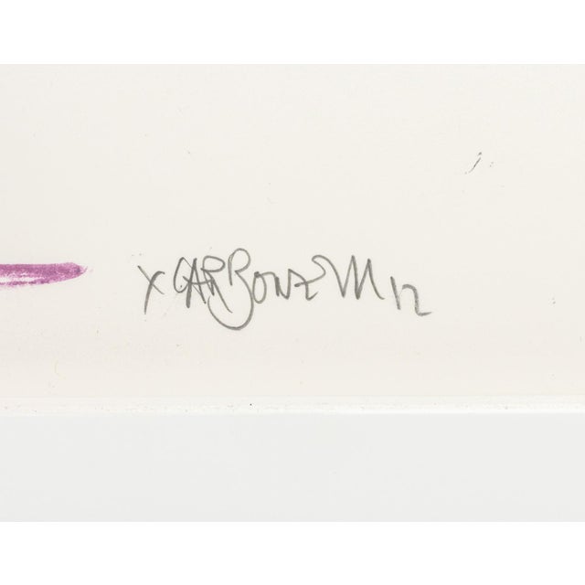Paper Xavi Carbonell Untitled Abstract Mixed Media, 2012 For Sale - Image 7 of 8