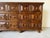 1970s 1970 Henredon Traditional English Brutalist Style Folio Nine-Drawer Triple Dresser For Sale - Image 5 of 17