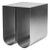 Metal Stainless Steel Curved Side Table by Kristina Dam Studio For Sale - Image 7 of 7