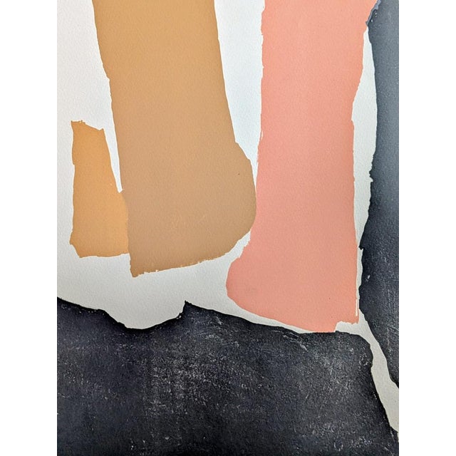 Pierre Pallut, Abstract Composition, 1972, Lithograph For Sale - Image 6 of 9