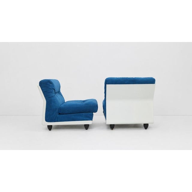 Vintage Modern Italian Lounge Chairs, 1970s, Set of 2 For Sale - Image 6 of 10