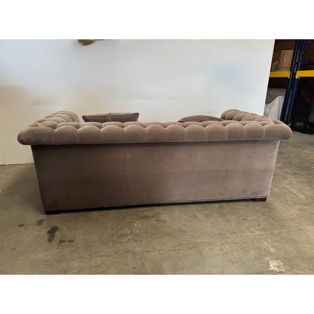 Textile Kent Tufted Sofa by Hickory Chair For Sale - Image 7 of 13