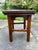 Wood Antique Provincial Chinese Hardwood Low Stool / Table For Sale - Image 7 of 15