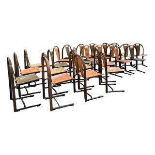 Chairs from Baumann, 1980s, Set of 24 For Sale