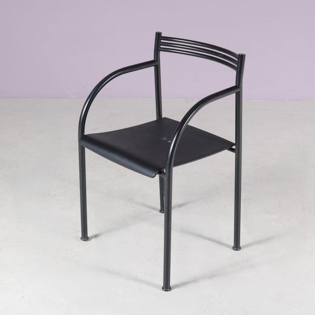 Metal Dining Chair by Philippe Starck for Baleri, Italy, 1980s For Sale - Image 7 of 8