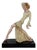 Art Deco Ceramic Dancer by Josef Lorenzl for Royal Dux, Bohemia, 1925 For Sale