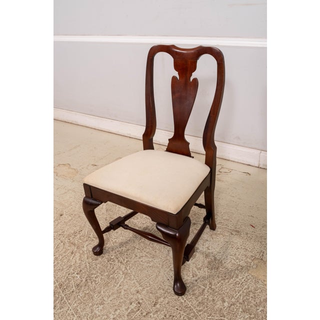Set of 6 Hickory Chair Co Mahogany Dining Room Chairs For Sale - Image 10 of 16