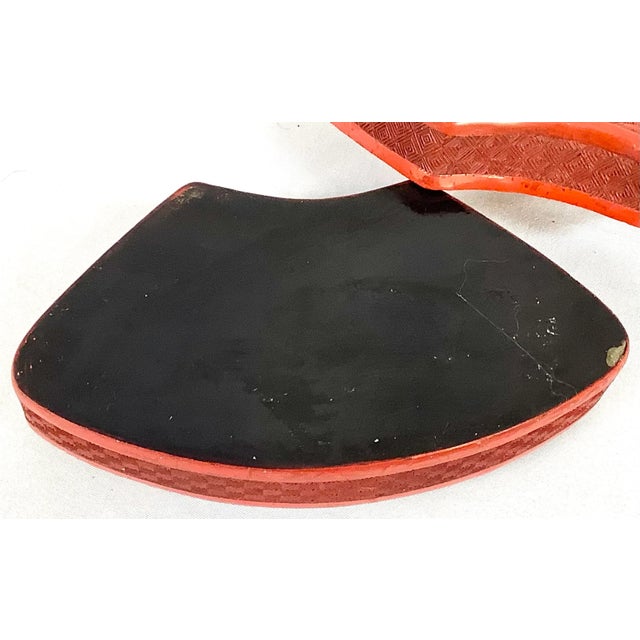 Vintage Chinese Cinnabar Lacquer Box For Sale In Tampa - Image 6 of 7