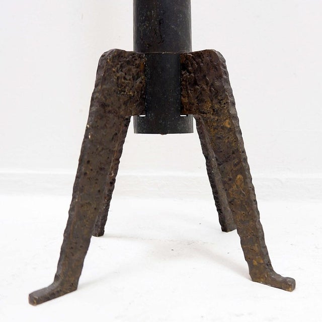 Vintage - Decoration - Home Decor Measures : Base : 39x39cm - H: 122cm Materials : Wrought Iron - Ceramic Wrought Iron...