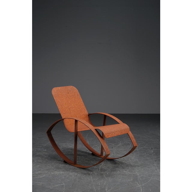 period: 1970s origin: Belgium dimensions: h90 x w57 x d100 cm (sh44 / ar58 cm) material: metal I have official proof of...