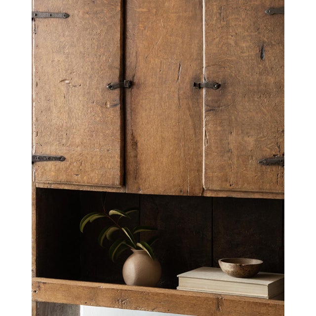 Spanish Oak Cabinet, 1600 For Sale - Image 4 of 17