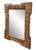 This striking vintage mirror highlights the rich artistry of Middle Eastern marquetry, featuring a bold geometric pattern...