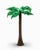 Here is a super fun and large fabric "soft sculpture" of a palm tree with posable leaves. It measures approximately 77"...