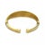 Contemporary Roberto Coin Bracelet 18k Yellow Gold Cuff Vintage Multi-Band 1226vi For Sale - Image 3 of 6