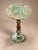 Onyx Handcrafted Green Onyx Pedestal Table – Natural Stone Round Accent & Side Table For Sale - Image 8 of 10