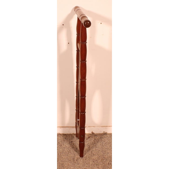 Antique Mahogany Boot Jack, 1800s For Sale - Image 11 of 12