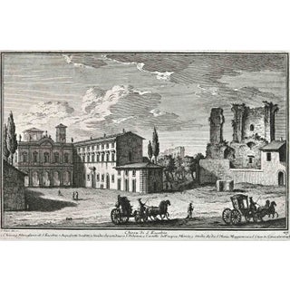 After Giuseppe Vasi, Chiesa di S.Eusebio, Etching, 18th Century For Sale