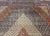 Vintage Persian Tabriz Mahi Rug, Handwoven Geometric Pattern, Ivory & Navy, 10’ X 13’ For Sale In Chicago - Image 6 of 12