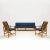 4-Seater Sofa and Lounge Chairs by Børge Mogensen for Fredericia, 1960s, Set of 3 For Sale - Image 11 of 11