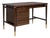 John Widdicomb, American Modern, Tambour Writing Desk, Walnut, Brass, Usa, 1960s For Sale