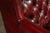 Vintage Tufted Leather Wingback Chesterfield Armchair in Oxblood For Sale - Image 14 of 14