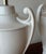 Postmodern Vintage White Glazed Ceramic Urn Lamps - a Pair For Sale - Image 3 of 6