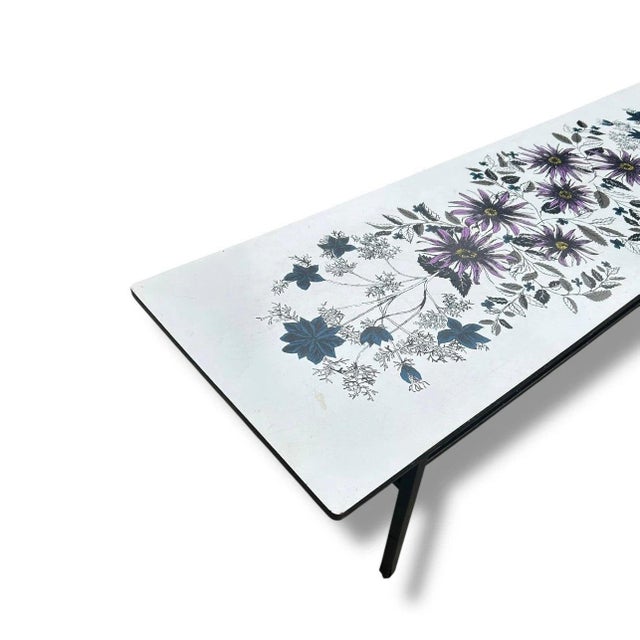 Floral Coffee Table by John Piper for Habitat, 1960s For Sale - Image 4 of 7