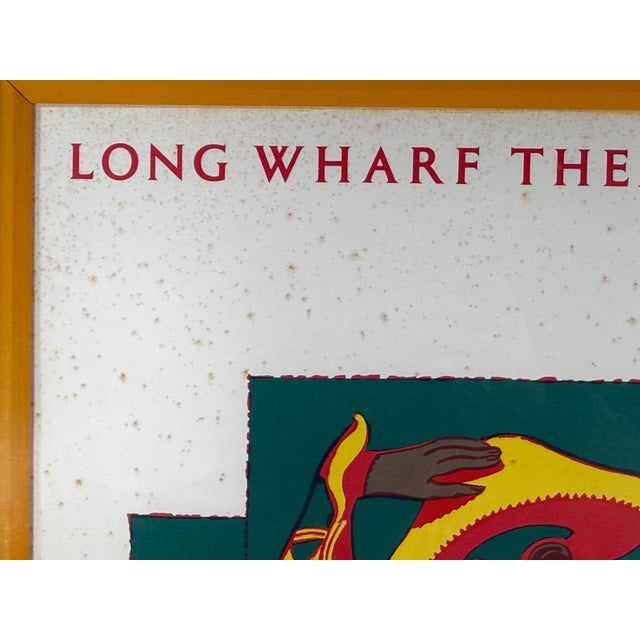 Milton Glaser Vintage Original Milton Glaser Lithograph Print / Poster for Long Wharf Theatre 25 Years For Sale - Image 4 of 8