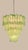 Mid-Century Modern Four-Tier Murano Glass Chandelier With 80 Green Alabaster Glass Tubes and Polished Nickel Frame. For Sale - Image 3 of 5