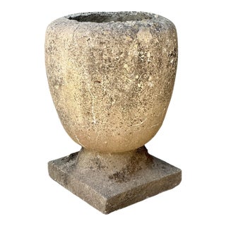 Rustic Stone Garden Planter For Sale