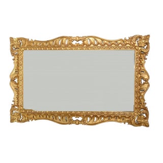 Regency Mirror Gilt Overmantle Mirror For Sale