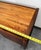 Mid Century Modern Credenza Oak Walnut 5 Drawer Wood Oak File Doors Vintage For Sale - Image 10 of 12