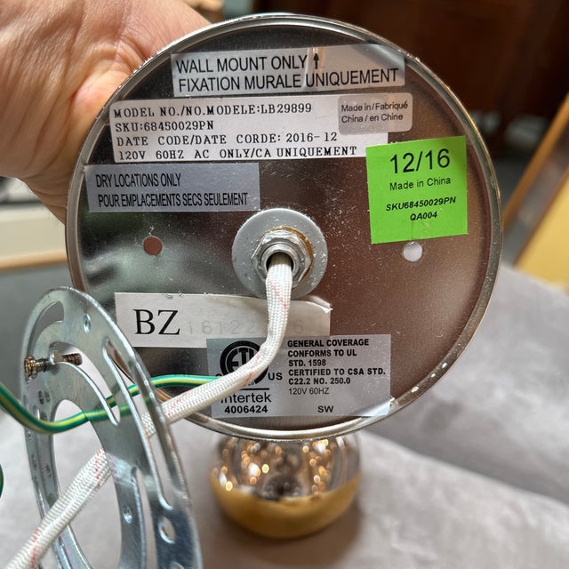 Silver Restoration Hardware Bistro Globe Polished Steel Wall Sconces, a Pair For Sale - Image 8 of 12