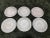 Fitz and Floyd 1980s Fitz and Floyd Basketweave Charger Plates- Set of 8 For Sale - Image 4 of 10