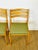 Vintage Beechwood and Green Corduroy Dining Chairs, 1960s, Set of 4 For Sale - Image 13 of 18