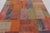 Vintage Anatolian Patchwork Rug in Polychromatic Geometric Design - Rug & Kilim For Sale In New York - Image 6 of 9