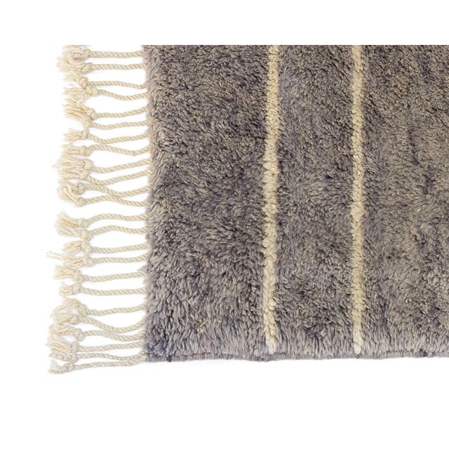 Contemporary Hand-Knotted Wool Premium Rug by Azele Studio For Sale - Image 3 of 12